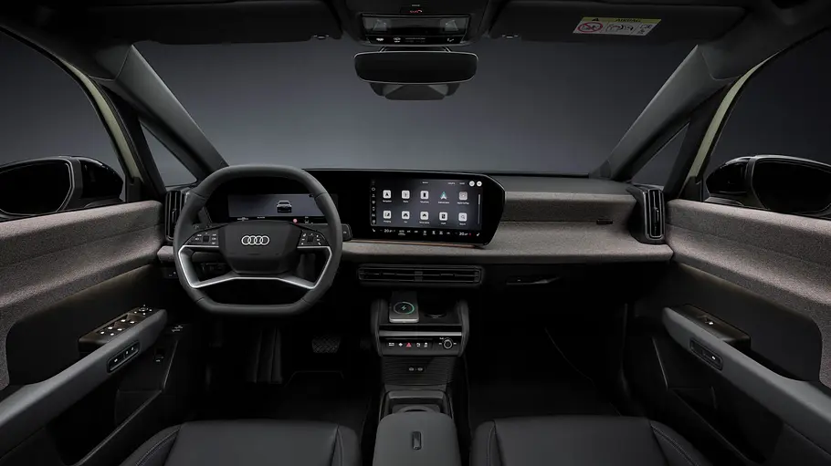 Das Cockpit des Audi A2 e-tron.