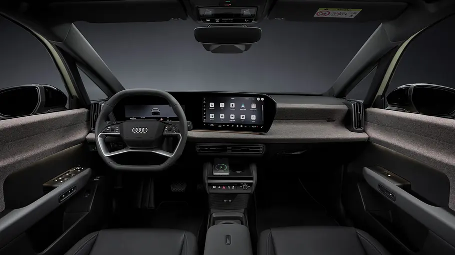 Das Cockpit des Audi A2 e-tron.