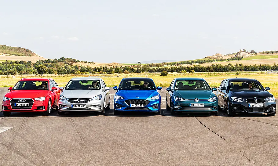 Audi A3/BMW 118i/Ford Focus/Opel Astra/VW Golf