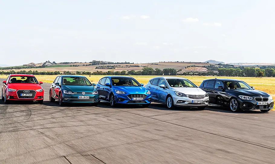 Audi A3/BMW 118i/Ford Focus/Opel Astra/VW Golf