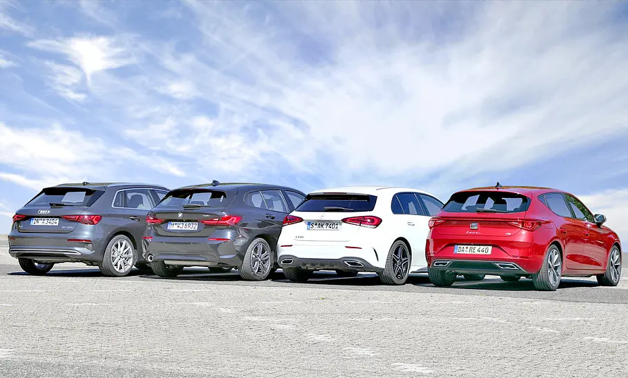 Audi A3/BMW 1er/Mercedes A-Klasse/Seat Leon