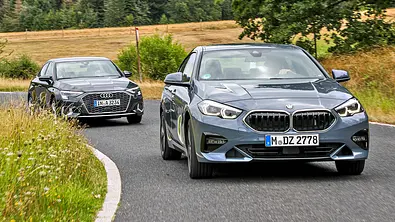 Audi A3 Limousine 35 TFSI S tronic/BMW 218i Gran Coupé - Foto: Niklas Gotta
