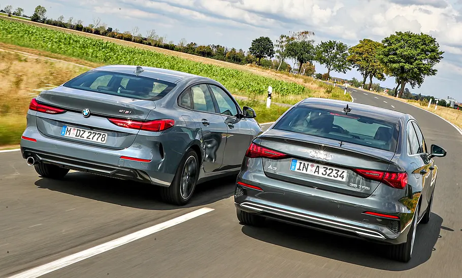 BMW 218i Gran Coupé/Audi A3 Limousine 35 TFSI S tronic BMW 218i Gran Coupé/Audi A3 Limousine 35 TFSI S tronic