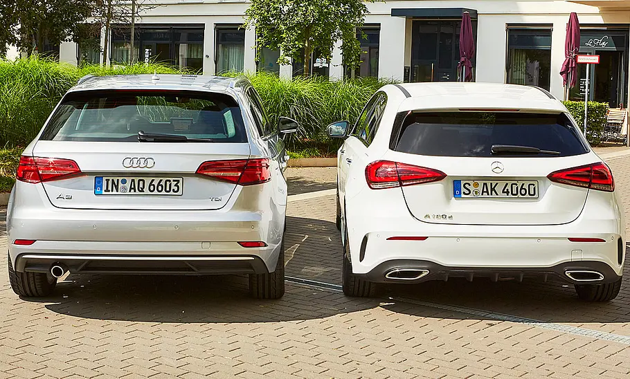 Audi A3 Sportback/Mercedes A 180 d