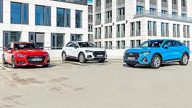 Audi A4 Avant/Audi Q3/Audi Q3 Sportback - Foto: Frank Ratering