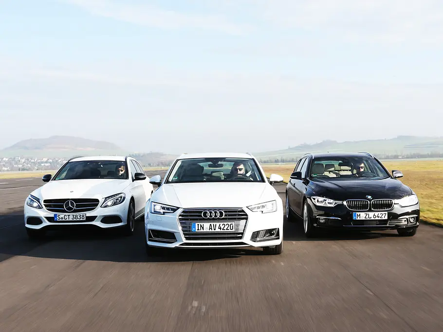 Audi A4 Avant 2.0 tdi BMW 320d Touring Mercedes 250 d t modell