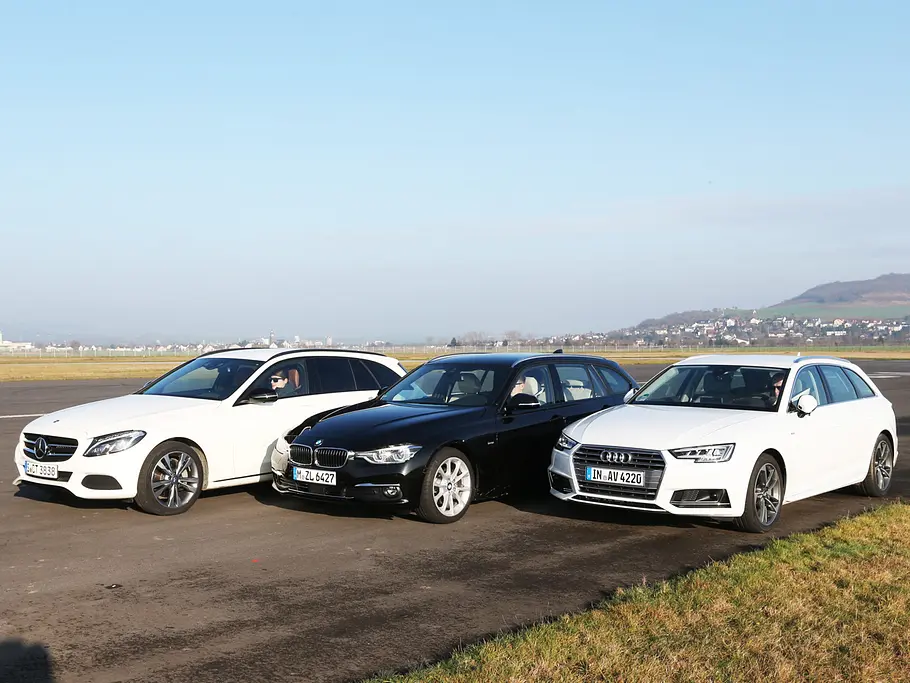 Audi A4 Avant 2.0 tdi BMW 320d Touring Mercedes 250 d t modell