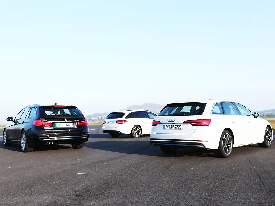 Audi A4 Avant 2.0 tdi BMW 320d Touring Mercedes 250 d t modell