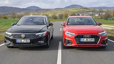 VW Passat/Audi A4 - Foto: Zbigniew Mazar