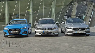 Audi A4 Avant/BMW 3er Touring/Mercedes C-Klasse T-Modell - Foto: Hardy Mutschler