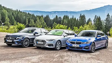 Mercedes C-Klasse/Audi A4/BMW 3er - Foto: Frank Ratering