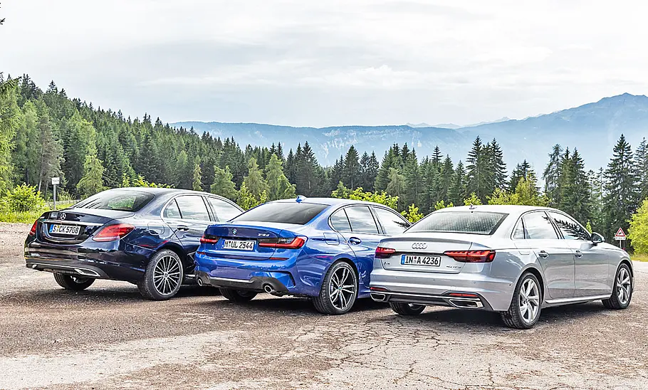 Mercedes C-Klasse/BMW 3er/Audi A4