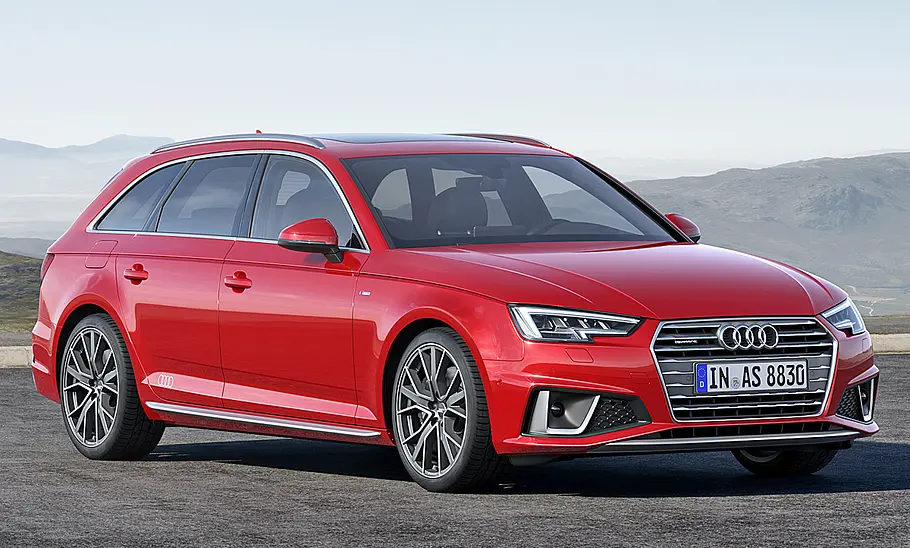 Audi A4 Avant Modellpflege (2018) Audi A4 Avant Facelift (2018)