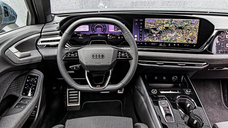 Audi A5 Avant Das Cockpit des Audi A5 Avant.