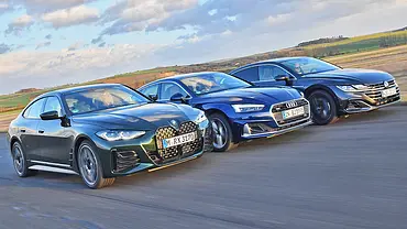 BMW 4er Gran Coupé/Audi A5 Sportback/VW Arteon - Foto: Zbigniew Mazar