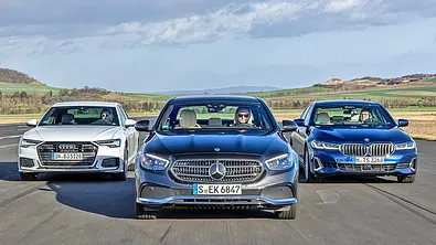 Audi A6/Mercedes E-Klasse/BMW 5er - Foto: Frank Ratering