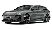 Der Audi A6 Avant e-tron von schräg vorne links. - Foto: Carwow