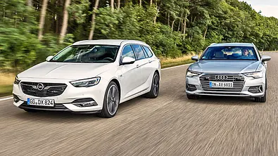 Opel Insignia Sports Tourer/Audi A6 Avant - Foto: Frank Ratering