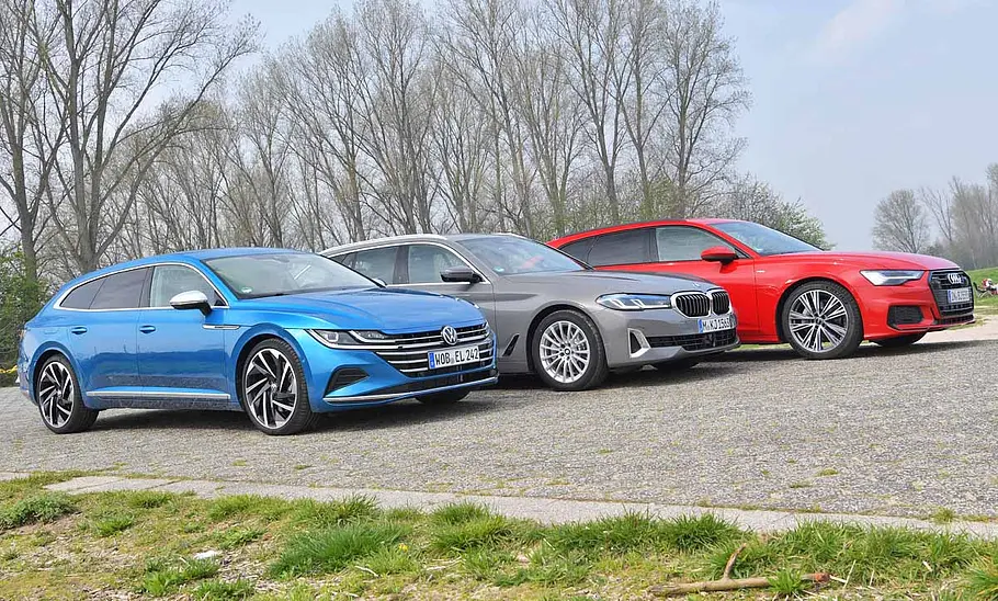 VW Arteon Shooting Brake/BMW 5er Touring/Audi A6 Avant