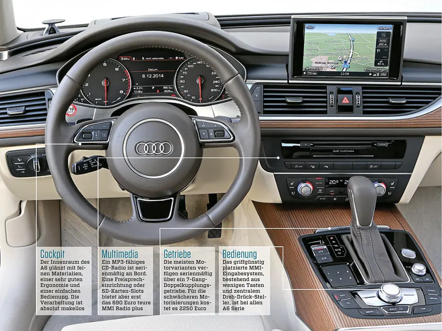 Audi A6 Cockpit Kaufberatung