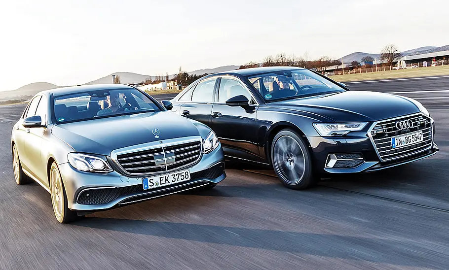 Mercedes E 220d/Audi A6 40 TDI