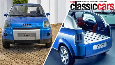 Collage mit dem Audi Al2 Open End. - Foto: Audi