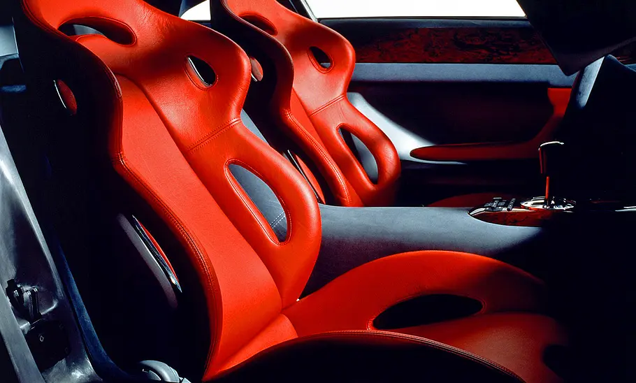 Die Sitze des Audi Avus Quattro.