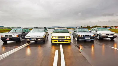 200/530i/850 T5-R/320 TE/XM: Classic Cars - Foto: AUTO ZEITUNG