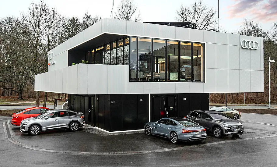Audi-News (Dezember 2021): Charging Hub