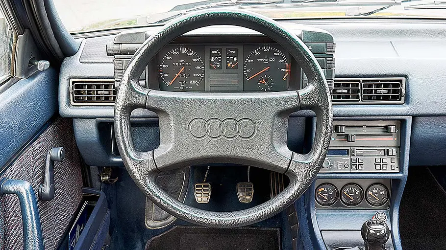 Audi Coupé GT Der Blick aufs Cockpit des Audi Coupé GT