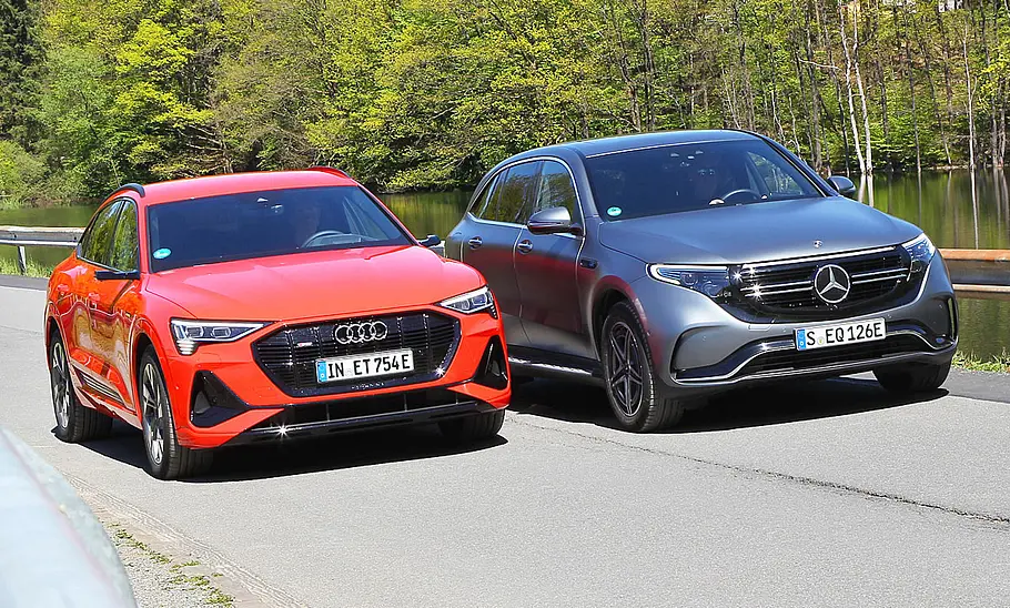 Audi e-tron Sportback/Mercedes EQC Audi e-tron Sportback/Mercedes EQC