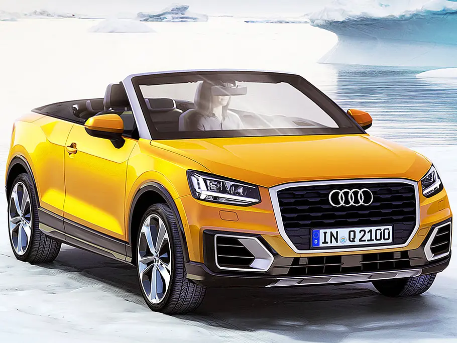 Audi Q2 Cabrio: Illustration Audi Q2 Cabrio: Illustration