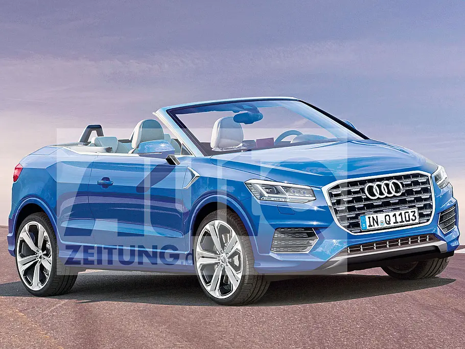 Audi Q2 Cabrio: Illustration Audi Q2 Cabrio: Illustration