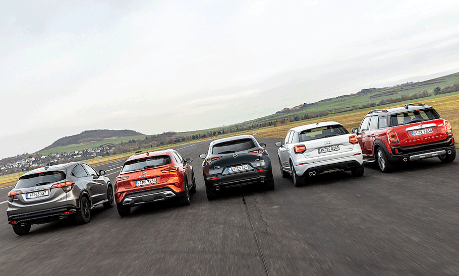 Honda HR-V/Kia XCeed/Mazda CX-30/Audi Q2/Mini Countryman