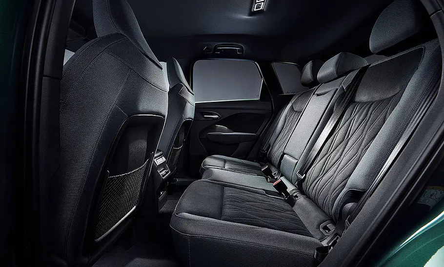 Die Rücksitze des Audi Q3 (2025).