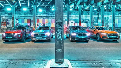 Hyundai Tucson/Mercedes GLA/BMW X1/Audi Q3 - Foto: Frank Ratering