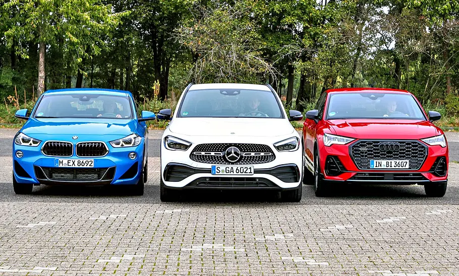 BMW X2/Mercedes GLA/Audi Q3 Sportback