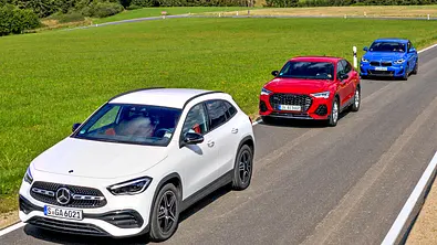 Mercedes GLA/Audi Q3 Sportback/BMW X2 - Foto: Niklas Gotta