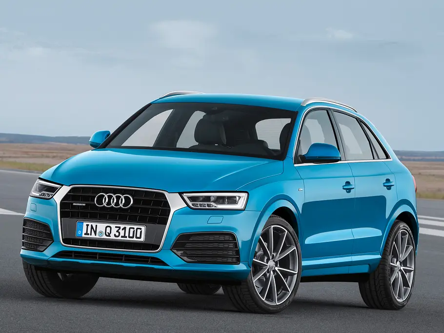 Audi Q3 Facelift 2015 2015 Audi Q3 Facelift 2014 LA Auto Show Kompakt SUV