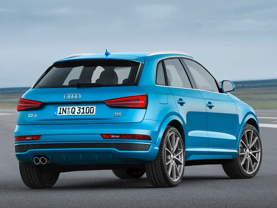 Audi Q3 Facelift 2015 2015 Audi Q3 Facelift 2014 LA Auto Show Kompakt SUV
