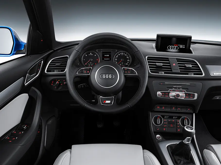 Audi Q3 Facelift 2015 2015 Audi Q3 Facelift 2014 LA Auto Show Kompakt SUV