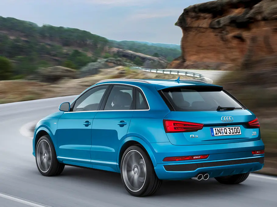 Audi Q3 Facelift 2015 Audi Q3 Facelift 2014 LA Auto Show Kompakt SUV