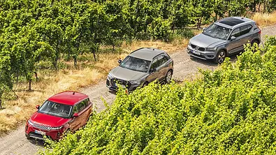 Range Rover Evoque/Audi Q3/Volvo XC40 - Foto: Aleksander Perkovic