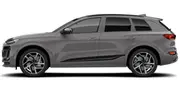 Ein Audi Q6 e-tron  stehend in der Seitenansicht.  - Foto: Carwow