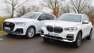 Audi Q7 60 TFSI e quattro/BMW X5 xDrive45e - Foto: Zbigniew Mazar