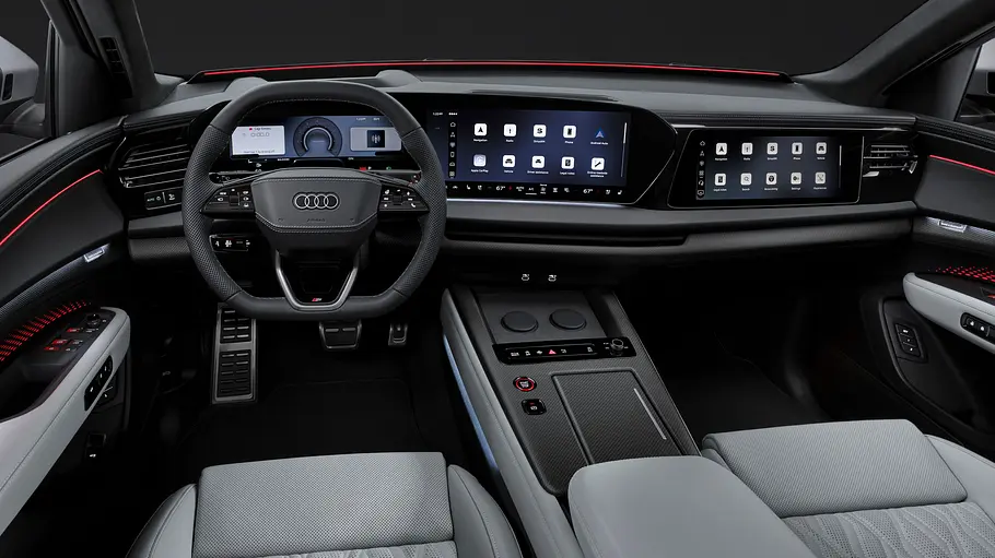Audi Q9 (2026) Das Armaturenbrett des Audi Q9.