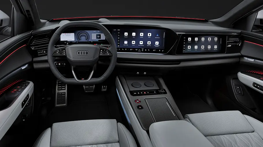 Audi Q9 (2026) Das Armaturenbrett des Audi Q9.