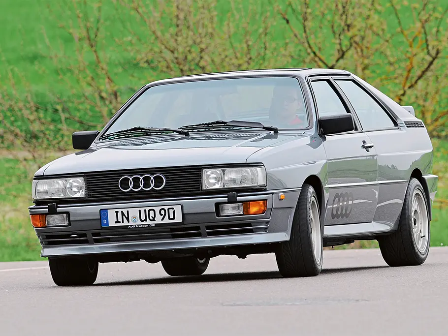Audi quattro 20V Fünfzylinder Turbo Motor Technik Bilder