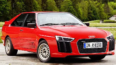 Audi quattro mit R8-Grill - Foto: Carthrottle