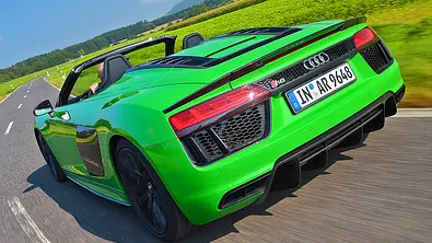 Audi R8 Spyder V10 plus - Foto: Zbigniew Mazar